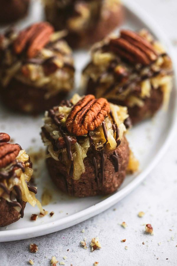 German Chocolate Cookie Balls