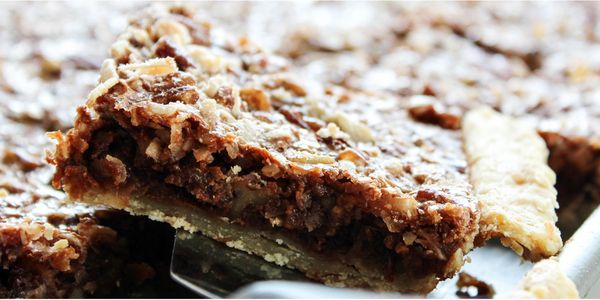 German Chocolate Slab Pie