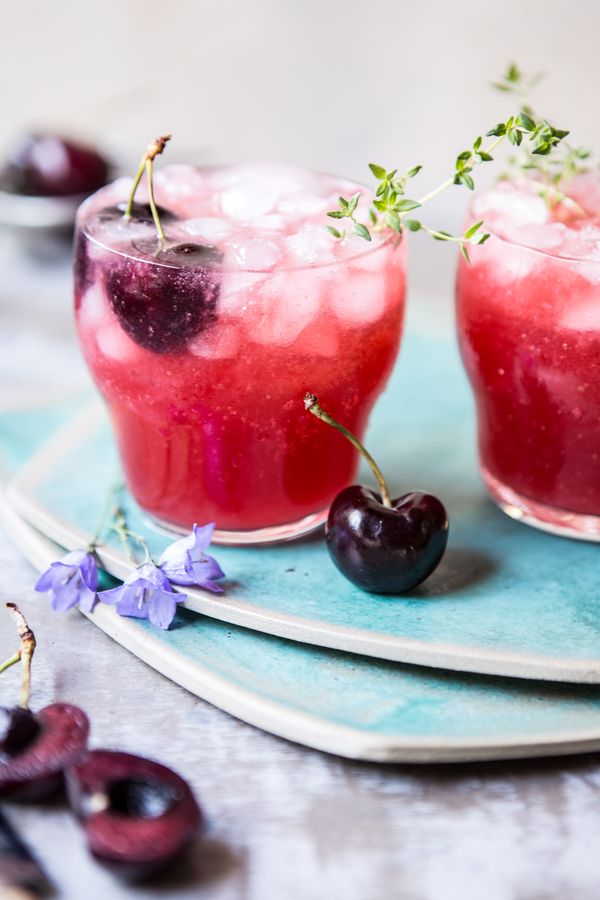 Ginger Beer Cherry Vodka Soda