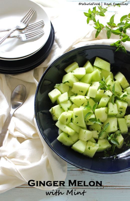 Ginger Melon with Mint