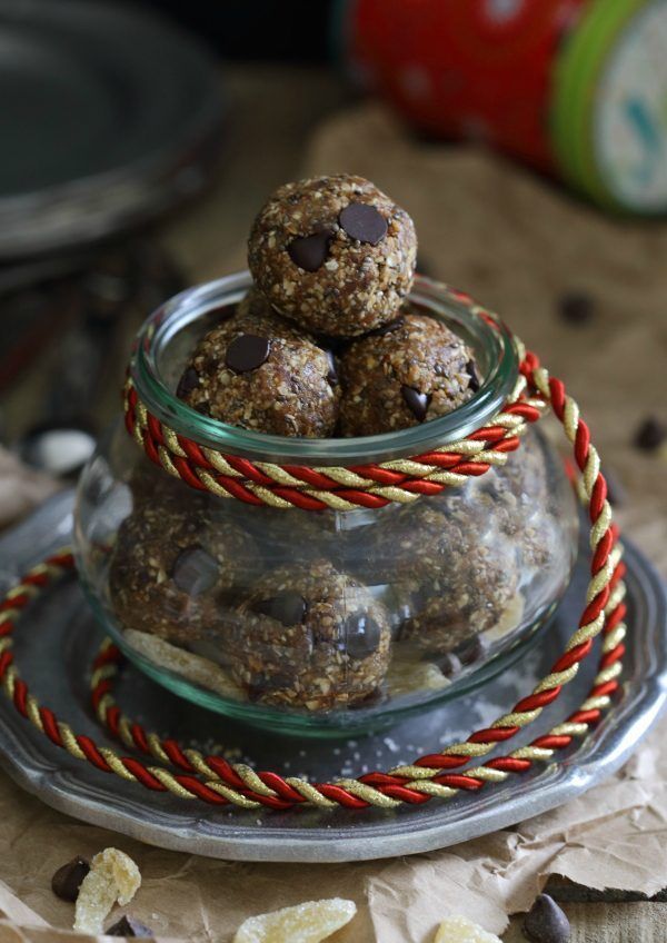 Gingerbread Chocolate Chip Bites