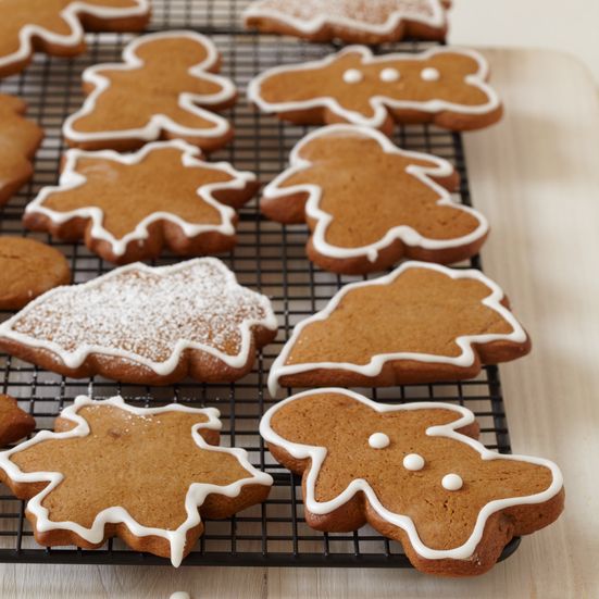 Gingerbread Cookies with Royal Icing