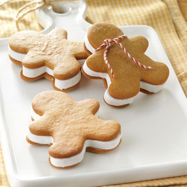 Gingerbread Ice Cream Sandwiches