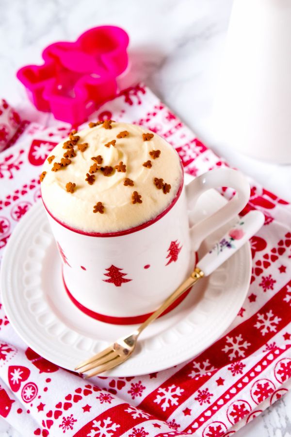 Gingerbread Mug Cake