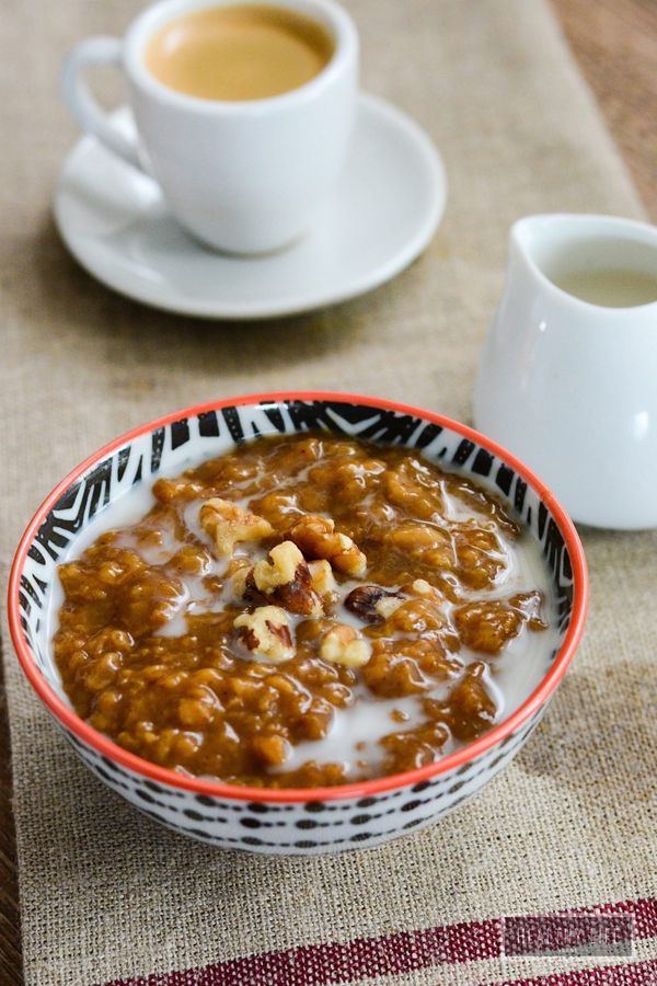 Gingerbread Overnight Oats