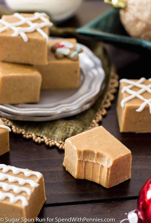 Gingerbread Spiced Fudge