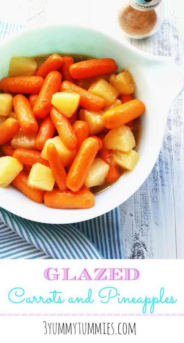 Glazed Carrots and Pineapples