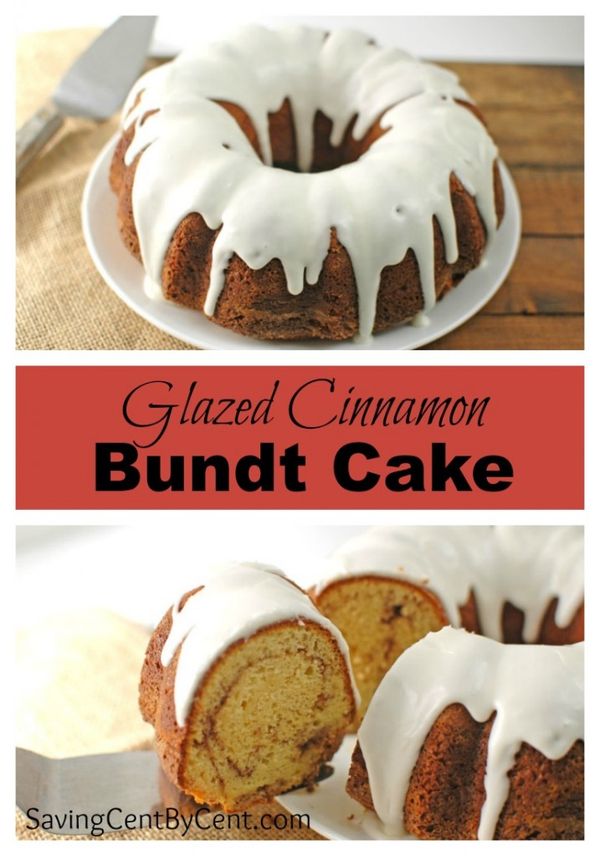 Glazed Cinnamon Bundt Cake