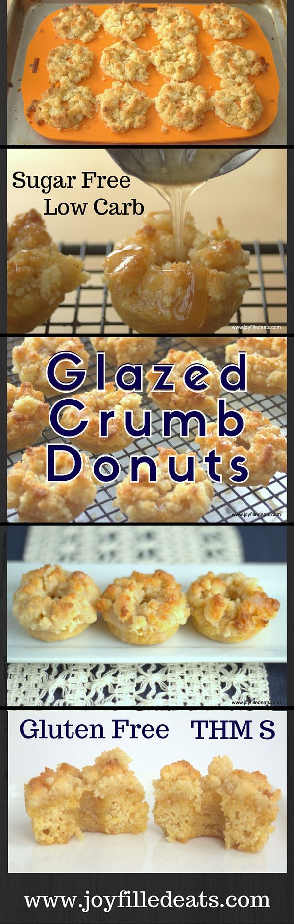 Glazed Crumb Donuts