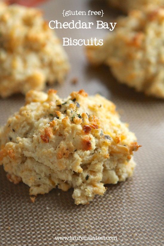 Gluten-Free Cheddar Bay Biscuits