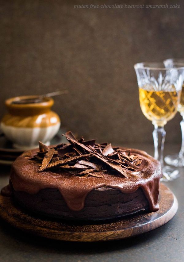 Gluten Free Chocolate Beetroot Amaranth Cake