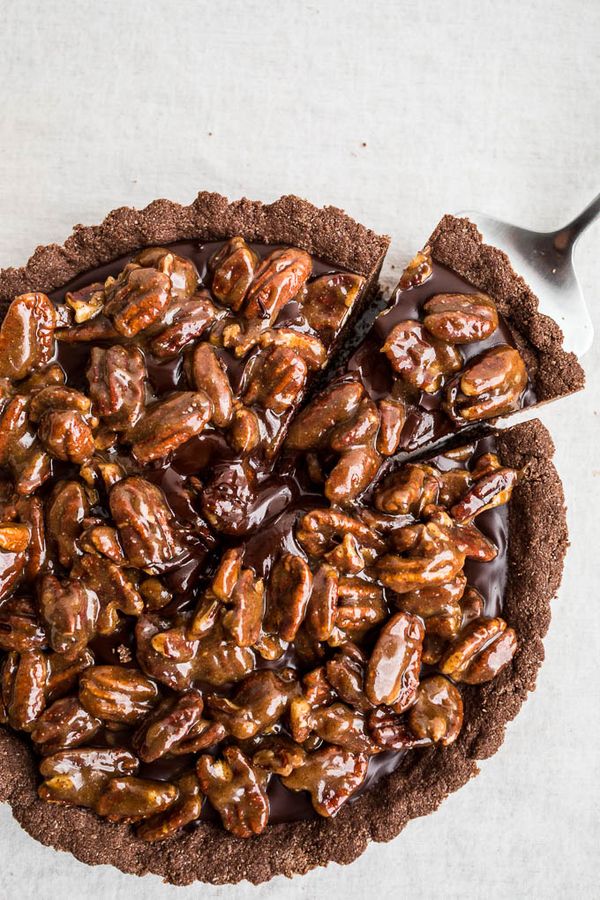 Gluten-Free Chocolate Pecan Tart