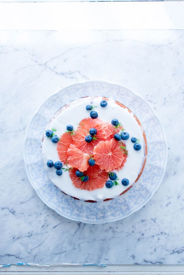 Gluten-free citrus almond cake