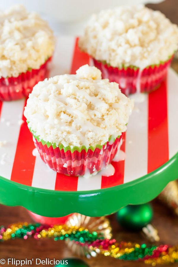 Gluten Free Eggnog Muffins