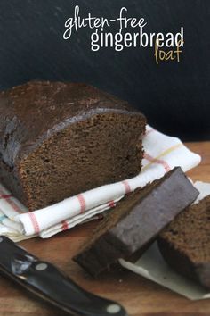 Gluten-Free Gingerbread Loaf