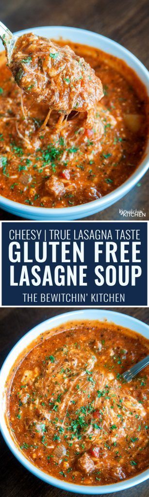 Gluten Free Lasagne Soup