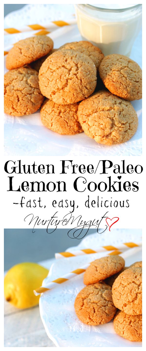 Gluten Free Lemon Cookies