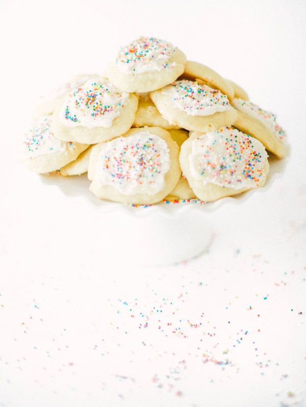 Gluten Free Ricotta Sprinkle Cookies