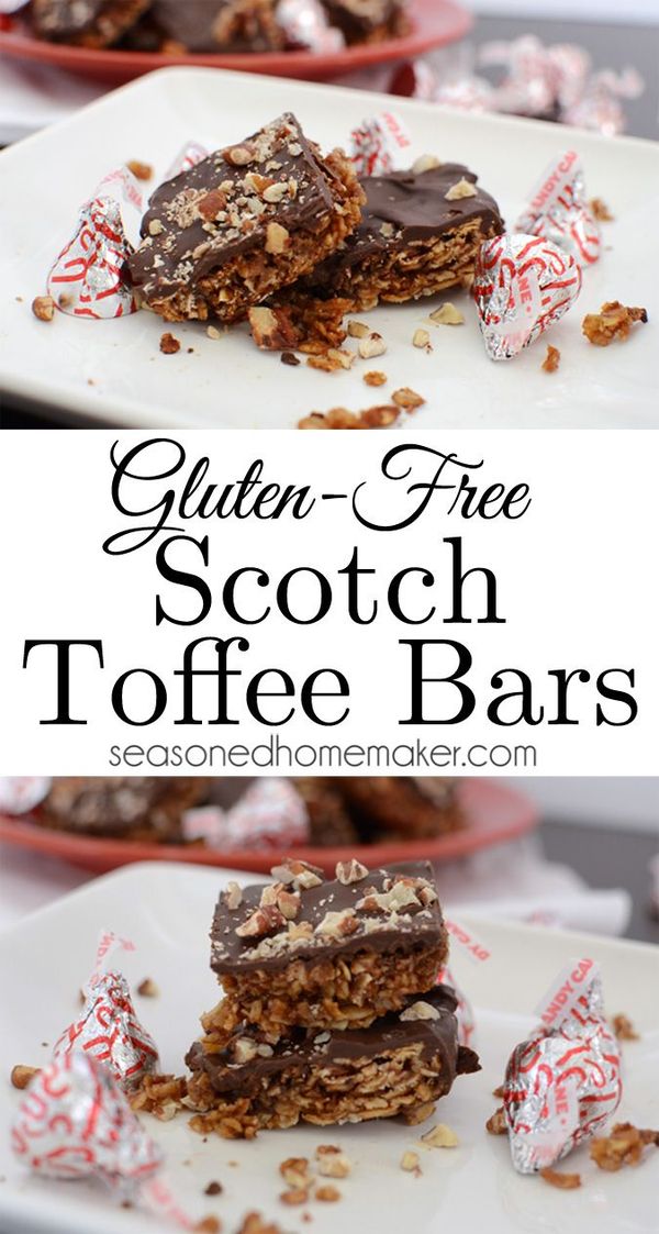 Gluten-Free Scotch Toffee Bars