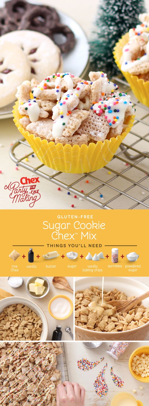 Gluten-Free Sugar Cookie Chex™ Mix