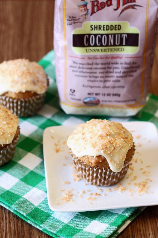 Gluten free vegan carrot coconut morning glory muffins