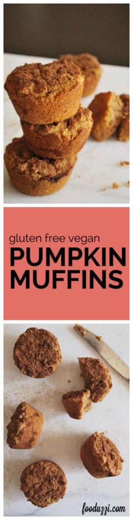 Gluten Free Vegan Pumpkin Muffins