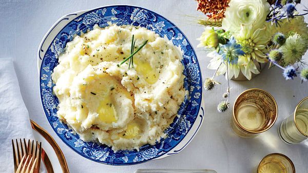 Goat Cheese Mashed Potatoes