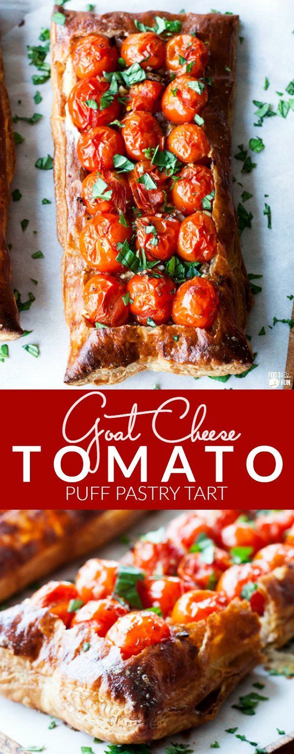 Goat Cheese Tomato Tart