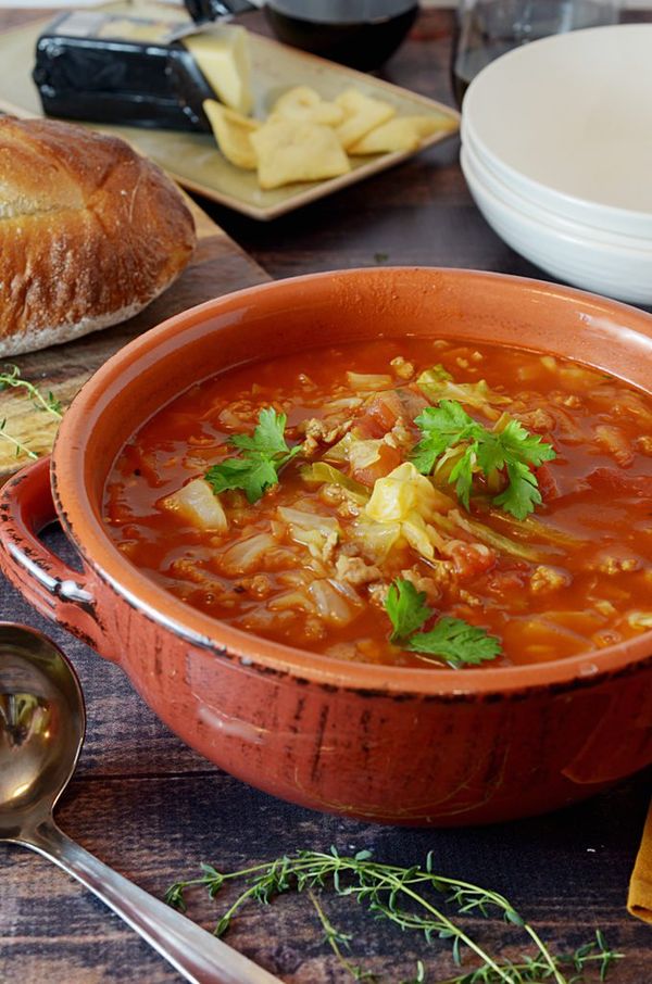 Golumpki (Stuffed Cabbage Soup