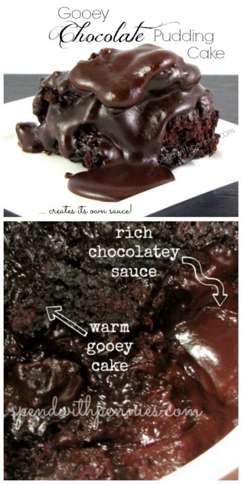 Gooey Chocolate Pudding Cake