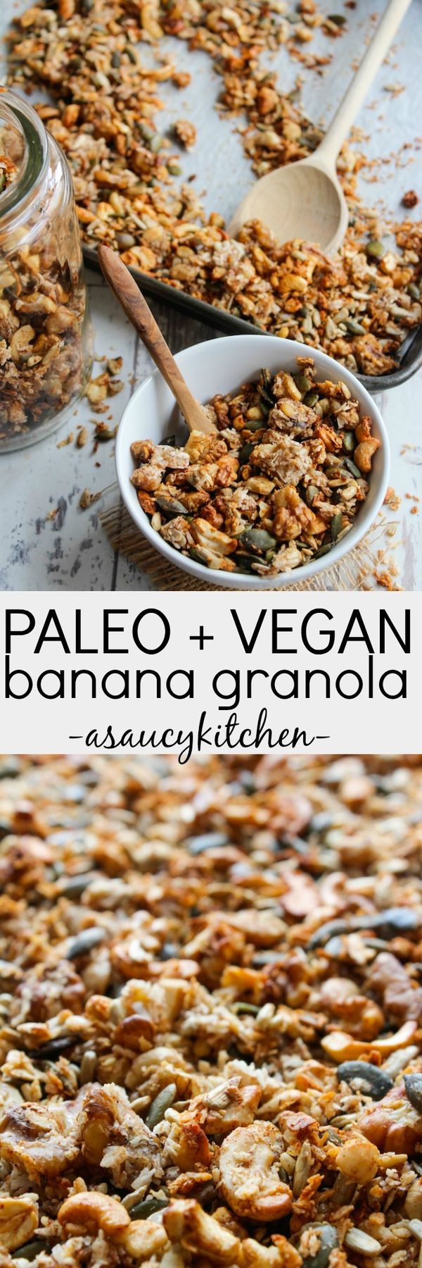 Grain Free Banana Granola