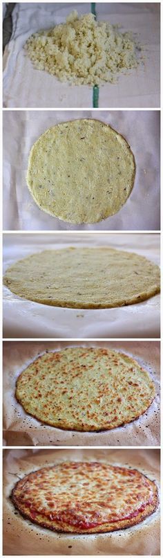 Grain-Free Cauliflower Crust Pizza