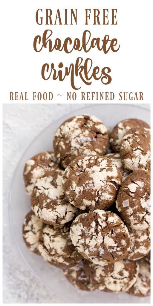 Grain Free Chocolate Crinkles