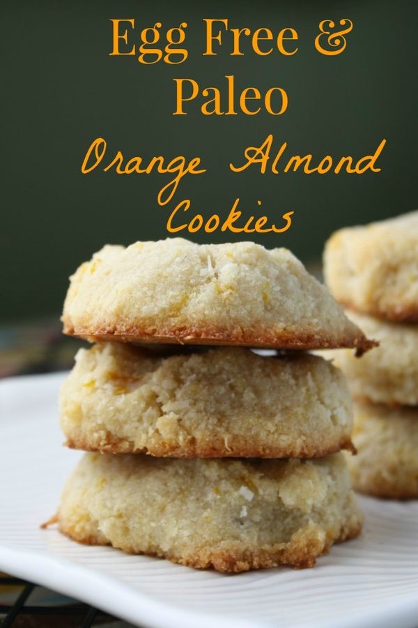 Grain Free Orange Almond Cookies w/ The Healthy Gluten Free Life Giveaway