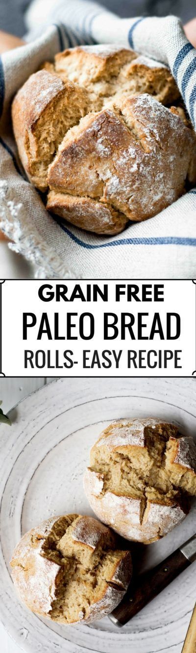 Grain Free Paleo Bread Rolls