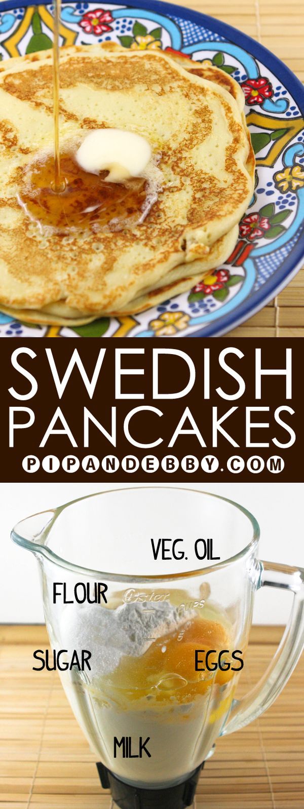 Grandma Linnea's Swedish Pancakes