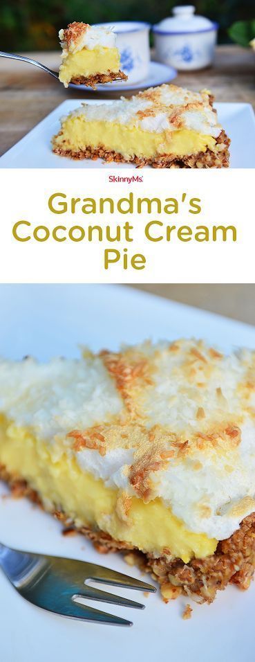 Grandma's Coconut Cream Pie