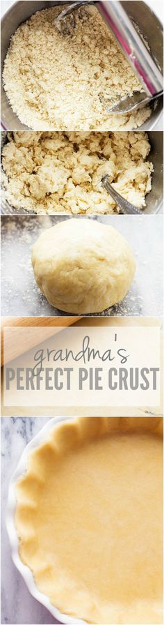 Grandma's Perfect Pie Crust