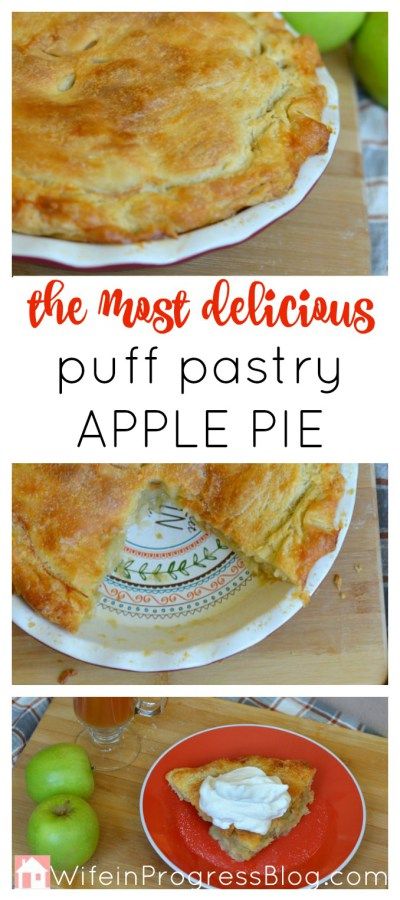 Granny's Puff Pastry Apple Pie