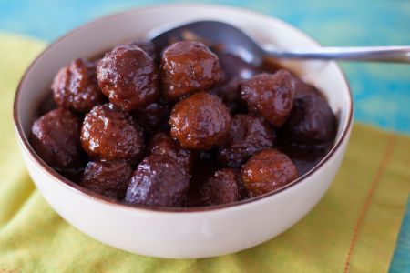 Grape Jelly Meatballs