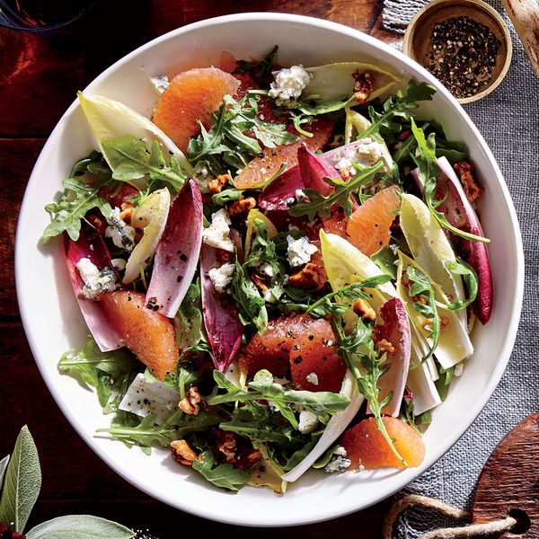 Grapefruit, Endive, and Arugula Salad