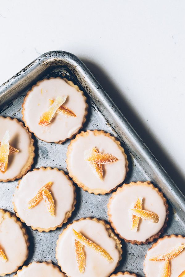 Grapefruit-Fennel Shortbread Cookies