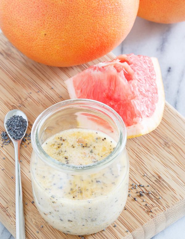 Grapefruit Poppy Seed Dressing