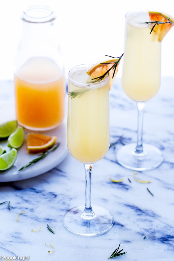 Grapefruit Prosecco Cocktail