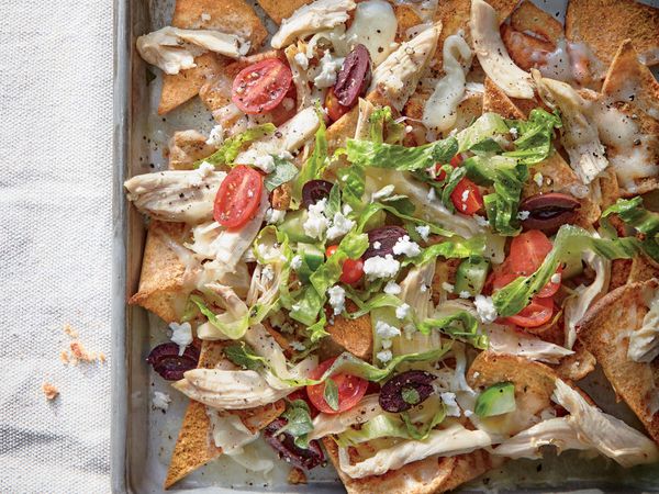 Greek Chicken Nachos