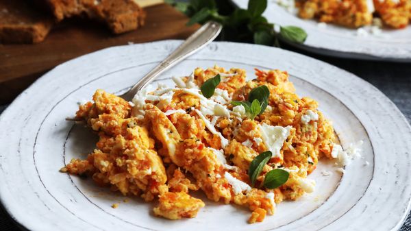 Greek Scrambled Eggs