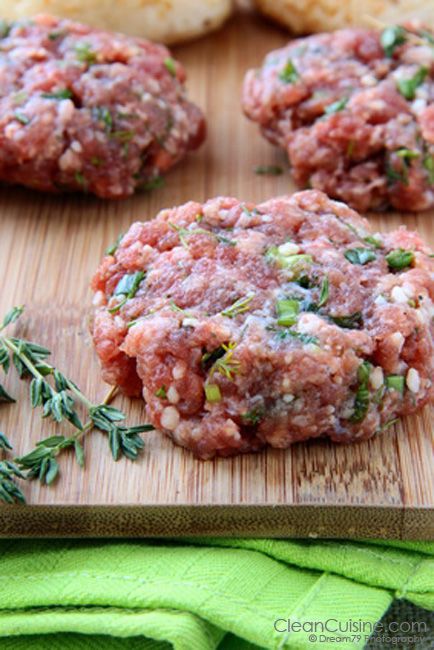 Greek-Style Chicken Burgers