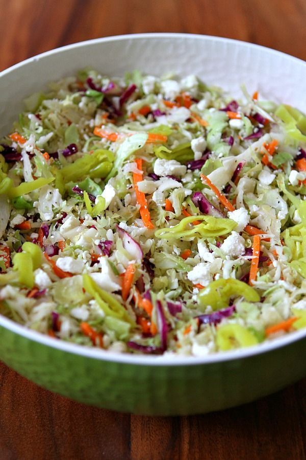 Greek Style Cole Slaw