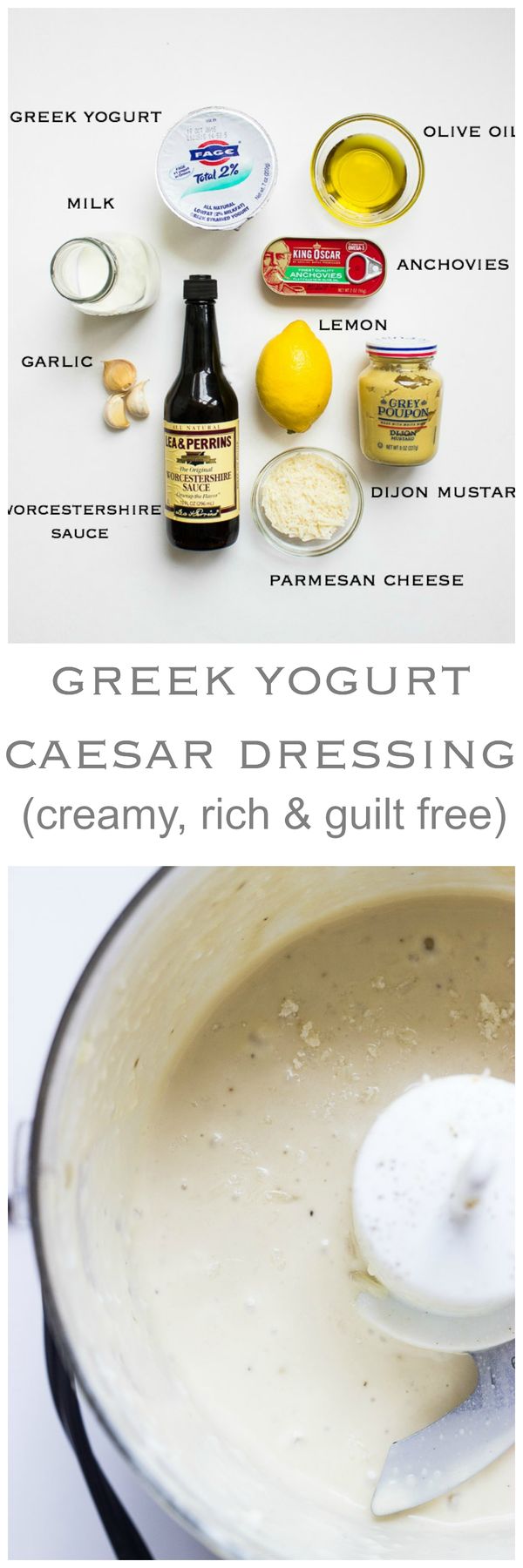 Greek Yogurt Caesar Dressing