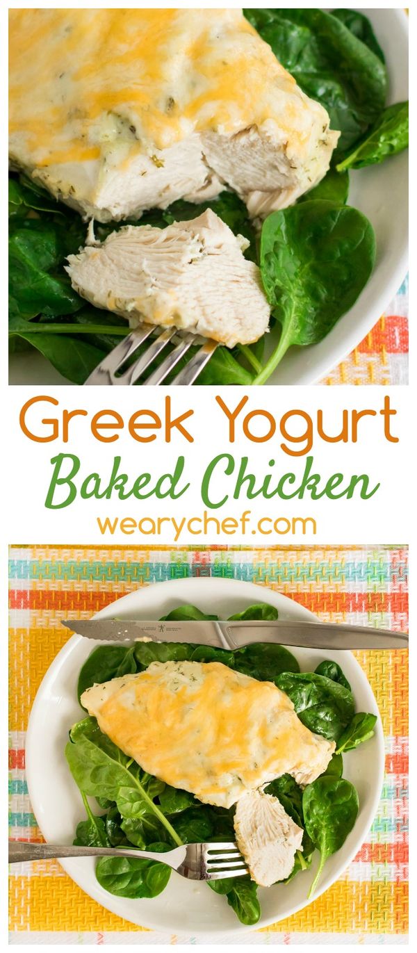 Greek Yogurt Chicken with Herbs